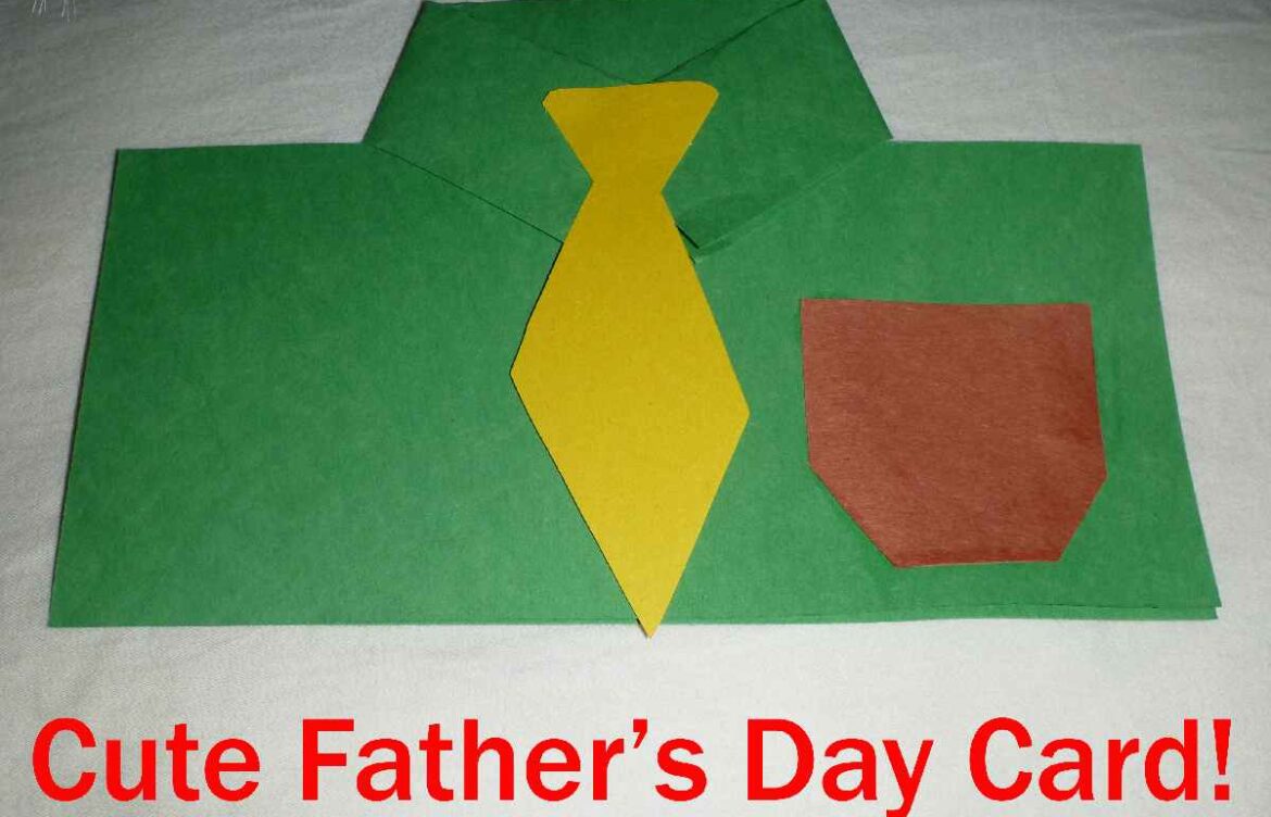 Father’s Day Cards To Make In School