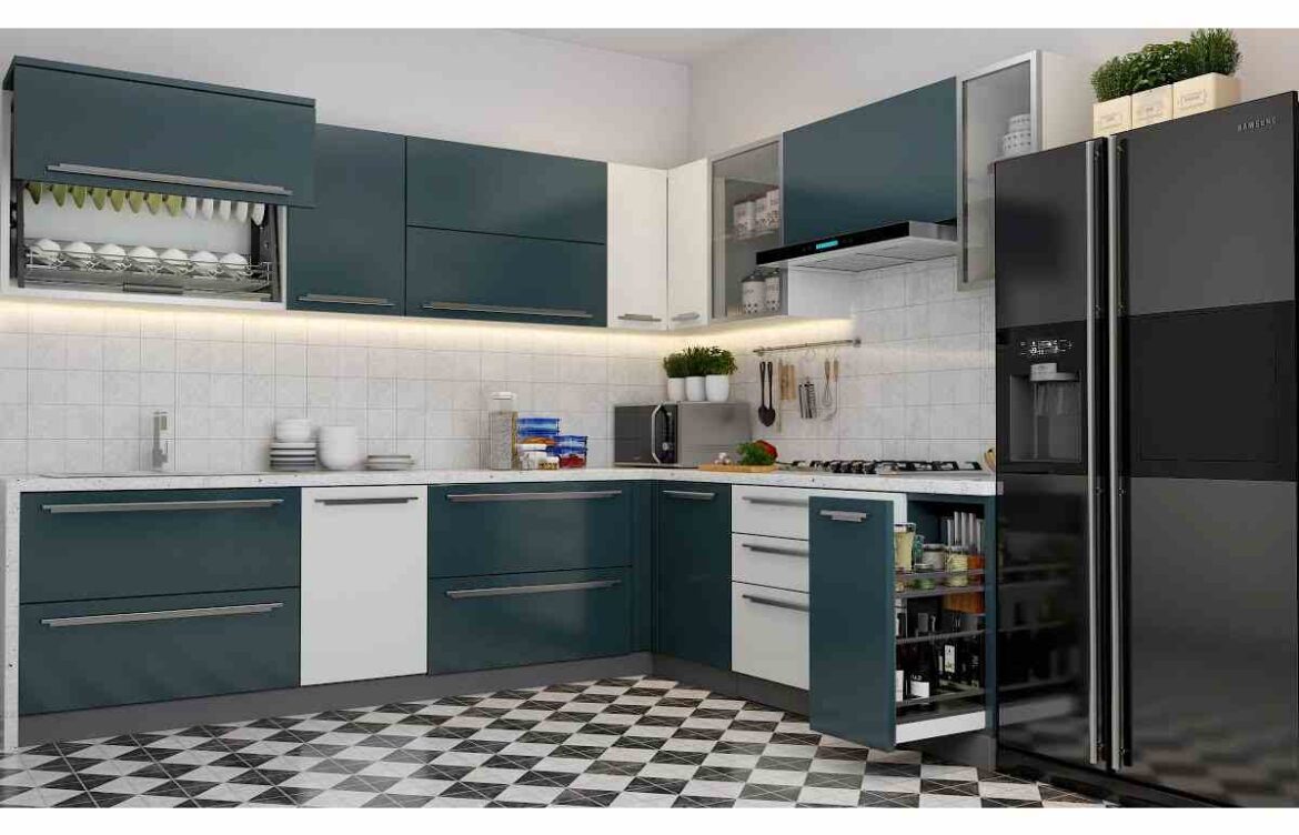 Indian Style Small Modular Kitchen Design