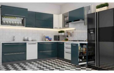 Indian Style Small Modular Kitchen Design (7)