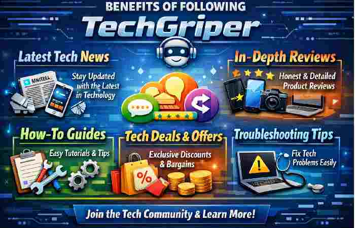 benefits of following techgriper