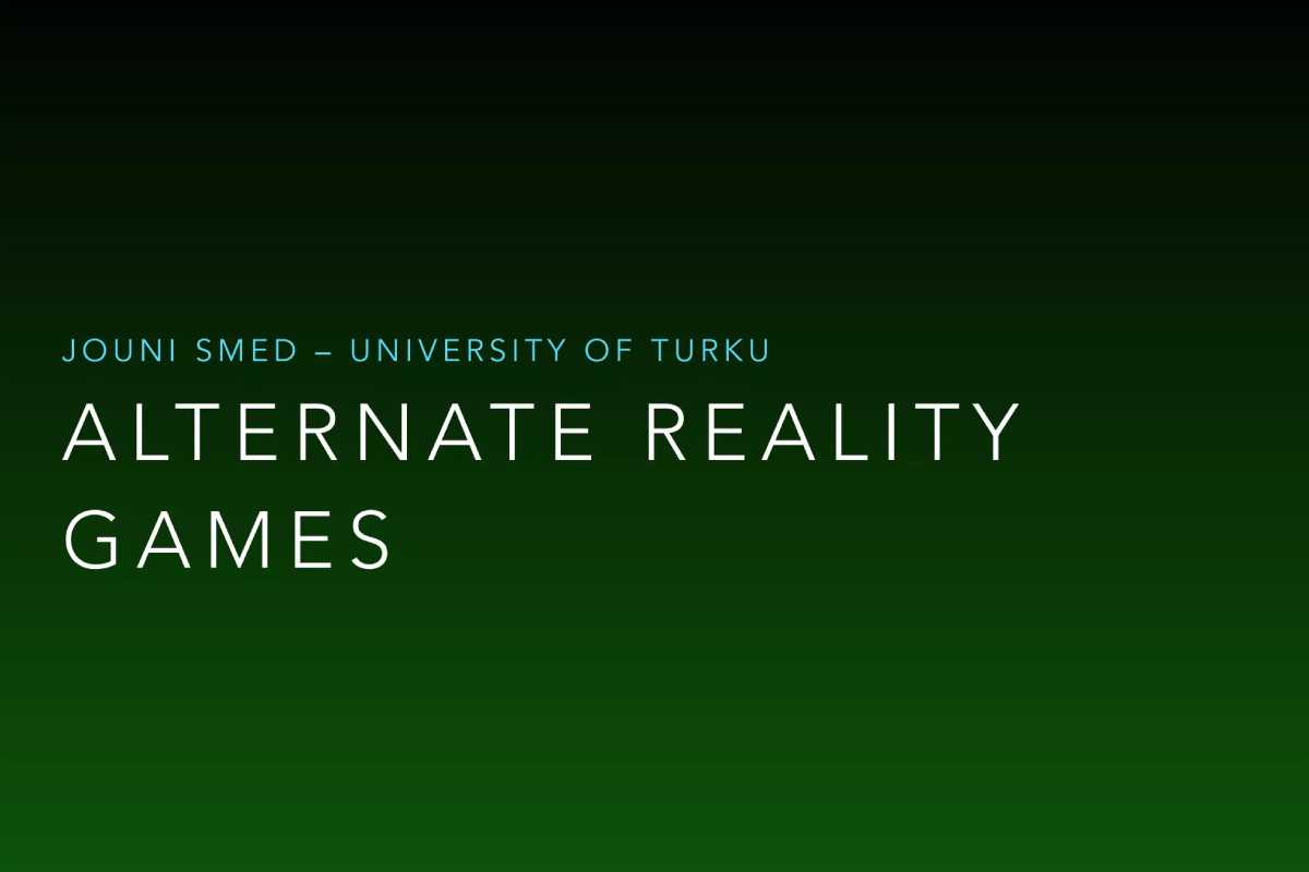 alternate reality game