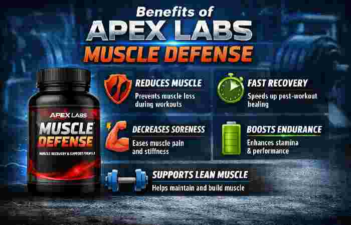 Benefits of Apex Labs Muscle Defense