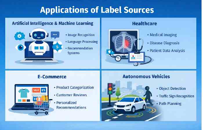 applications of label source