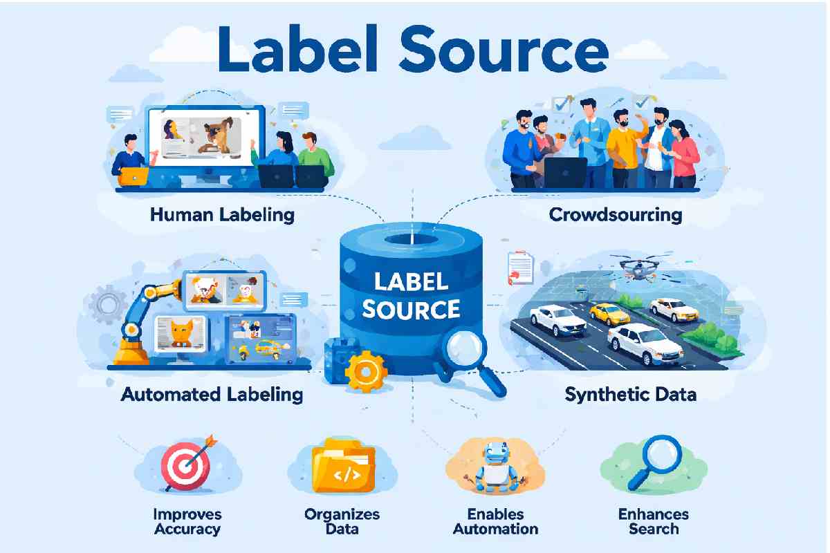 label source