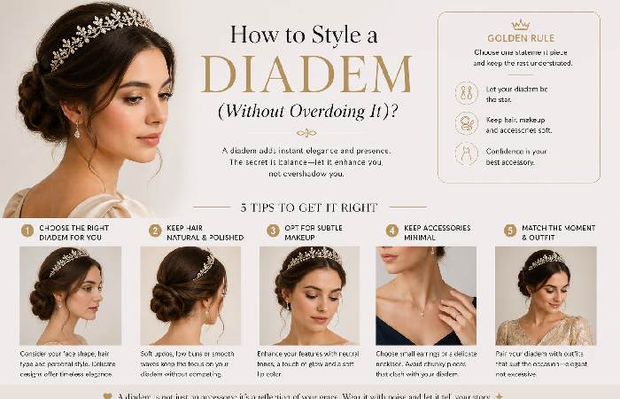 How to Style a Diadem (Without Overdoing It)_