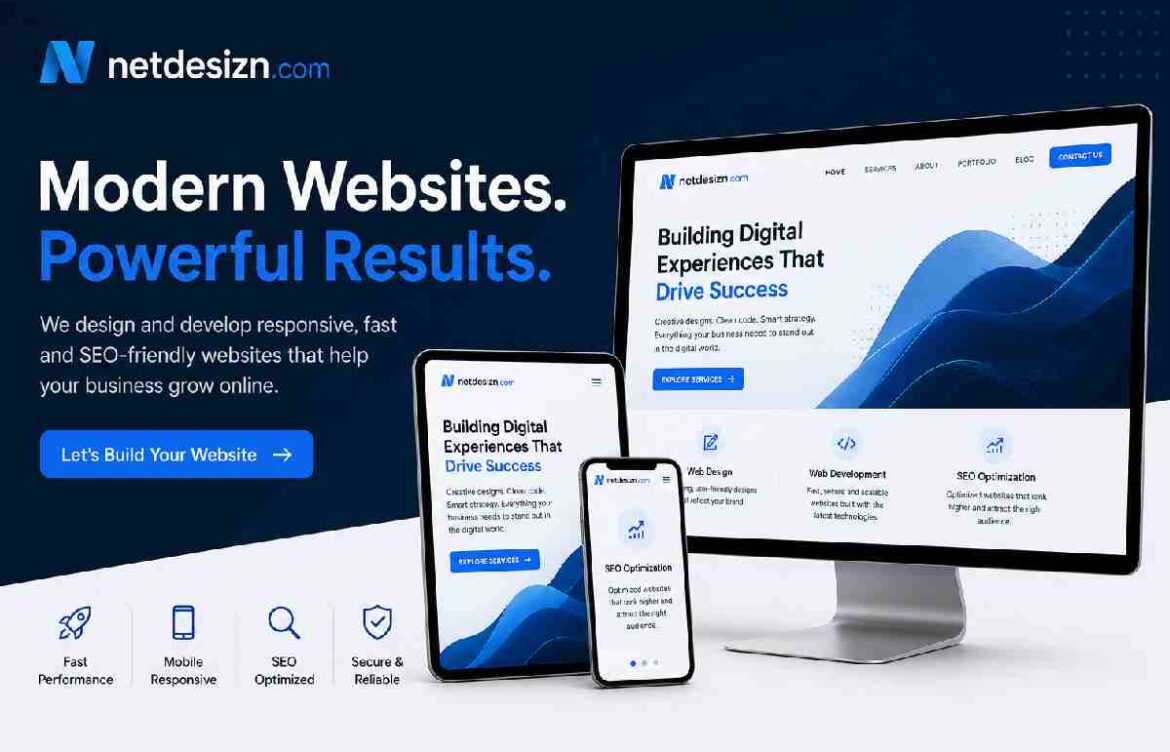 Netdesizn.com – A Human Take on Modern Web Design & Digital Growth