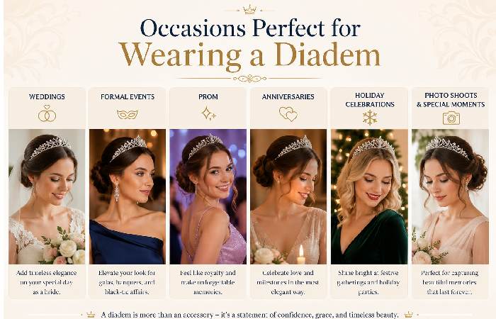 Occasions Perfect for Wearing a Diadem