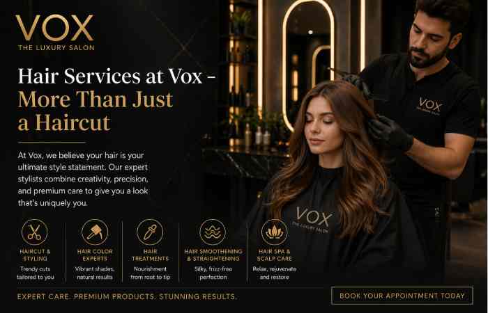 hair services at vox – More than just a haircut
