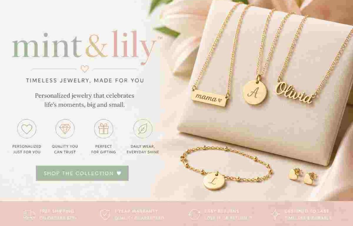Mint & Lily – Jewelry Personalized & Elegant Gifts for Every Occasion